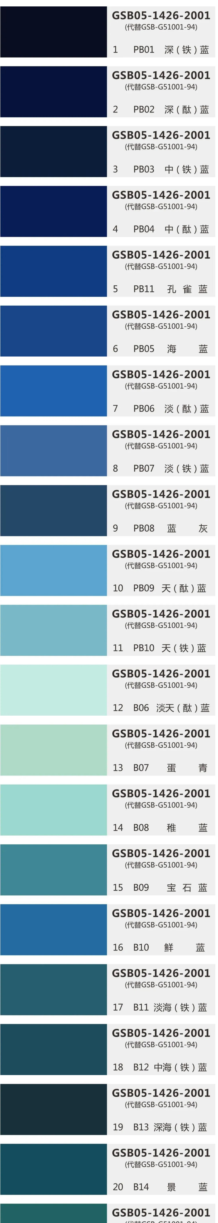 環(huán)氧地坪國標色卡GSB05-1426-2001（83色完整版）—電子收藏版_01.jpg